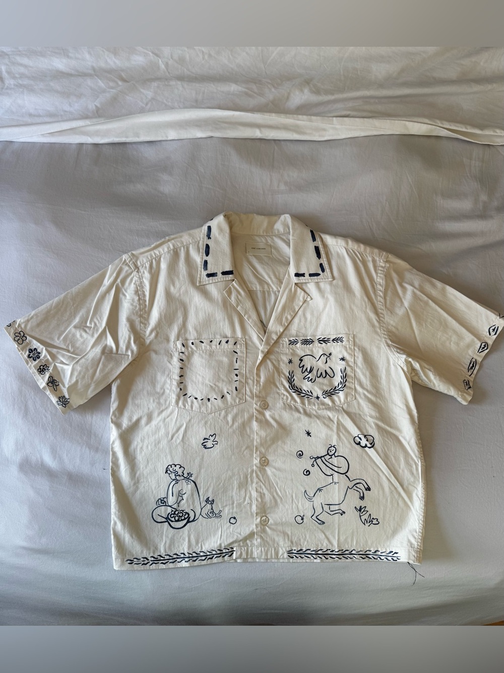Aime Leon Dore Cropped Camp Shirt